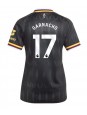 Aston Villa Alejandro Garnacho #17 Venkovní Dres pro Dámské 2026-27 Krátký Rukáv Aston Villa Alejandro Garnacho #17 Venkovní Dres pro Dámské 2026-27 Krátký Rukáv